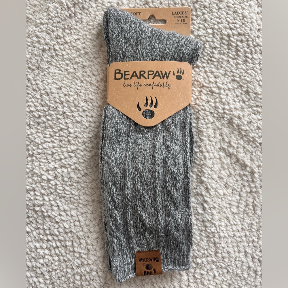 BearPaw Super Soft Crew Socks